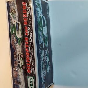 Hess  helicopter and rescue new in box dated 2012